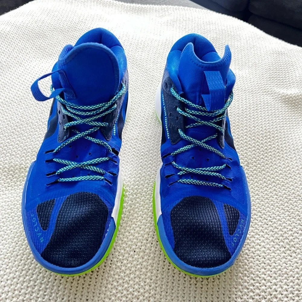 Nike Blue and Green Athletic Shoes
